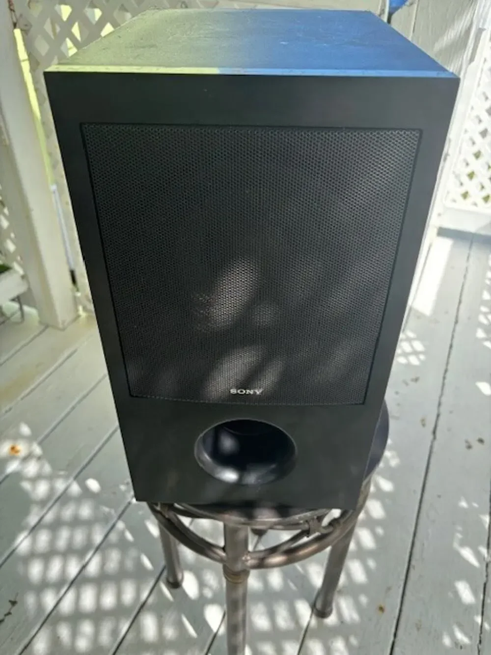 Sony SS‑WS102 Subwoofer Speaker System – 3Ω – Clean – Tested – Home Theater -HBD